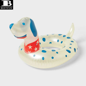 Tubo Gonfiabile Galleggiante per Cani in PVC Resistente, Galleggiante per Piscina per Adulti e Bambini, Giocattolo Galleggiante a Forma di Animale Durevole - Product Image 4