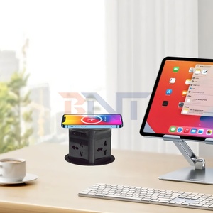 Bnt hiện đại 16A IP44 sạc không dây tự động cơ giới pop-up Bồn Rử<span class=keywords><strong>a</strong></span> Nhà Bếp tap Bàn mới thiết kế 4 cử<span class=keywords><strong>a</strong></span> hàng hiện đại tự động - Product Image 5