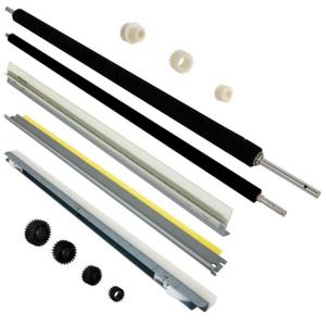 Kit d'entretien PCU pour Ricoh PMG178PCUK Pro C900/C900S, comprenant lame de nettoyage, barre lubrifiante, engrenage et rouleau de fusion - Product Image 1