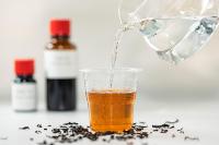 Base aromatique naturelle au thé noir, extrait liquide concentré au thé noir pour jus, boissons, glaces et bières