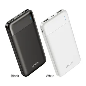 KAKUSIGA & JOKADE 표시기 라이트 파워 뱅크 10000mah 배터리 뱅크 울트라 슬림 세련된 디자인 고급 IC 제어 기술