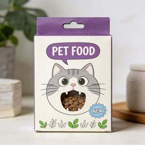 Custom Printed Clear Window Ziplock Stand Pouch WIth Box Laminated Beef Jerky Pet Food <b>Plastic</b> <b>Packaging</b> - Product Image 6