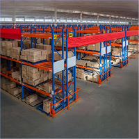 Système de rayonnage métallique robuste pour entrepôt et stockage en magasin, étagères réglables, design écologique