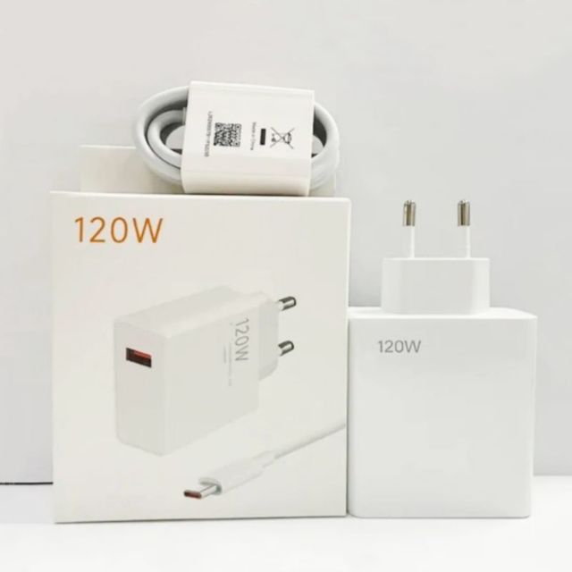 Fast Charge Travel Adapter 6A Type c Cable Charger Block USB Wall Plug 120w Gan Charger for Xiaomi 12 Pro Max