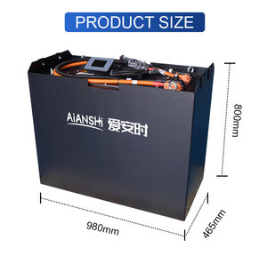 51.2V 460AH 리튬 펠리시티 배터리 팩 배터리 구동 팔레트 사이드 스태커 포크리프트 전기 테일리프트 FB20/25-48/6PZB600용 - Product Image 2