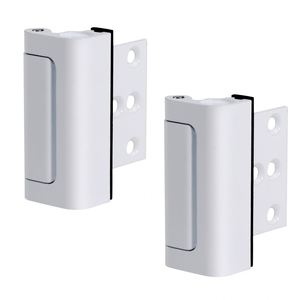 ชุดล็อคประตูบานสวิงแบบเปิดเข้าด้านใน สำหรับความปลอดภัยในบ้าน ป้องกันเด็ก ป้องกันขโมย เพิ่มความเป็นส่วนตัว ผลิตจากอลูมิเนียมอัลลอยด์เสริมความแข็งแรง - Product Image 1