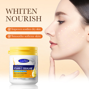 Produits de soin de la peau OEM SADOER, crème hydratante pour le visage, vitamine C, squalane, nourrissante, réparatrice, éclaircissante pour la peau du visage - Product Image 2