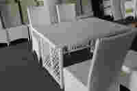 Modern Design Outdoor Rattan High Back Chair For Wedding Restaurant Beach