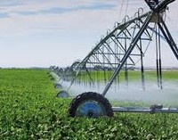 2025 nouvelle machine d'irrigation par aspersion pivotante pour centre d'agriculture en métal IoT activée avec moteur moteur et boîte de vitesses pour une utilisation agricole