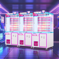 Machine à griffes commerciale à monnayeur, machine de jeu d'arcade de distribution de prix, machine à griffes à pousser pour gagner des prix, machine à griffes pour peluches