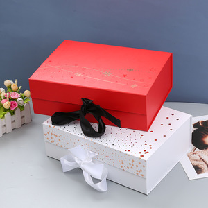Box Magnetic PACK HOME Gift Large Christmas Lid Bridesmaid Proposal Sturdy Gift Collapsible Gift Box With Magnetic Closure