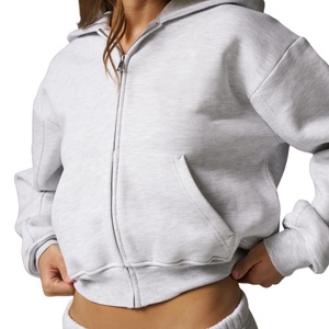 Nouveauté Hiver : Survêtements Décontractés Vintage Unis pour Femmes, Hauts Longs Tricotés à Capuche Respirants de Qualité Supérieure, Marque Personnalisée OEM - Product Image 4