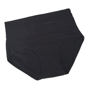 Venta al por mayor de algodón de alta calidad <span class=keywords><strong>con</strong></span> <span class=keywords><strong>bolsillo</strong></span> <span class=keywords><strong>con</strong></span> cremallera <span class=keywords><strong>Calzoncillos</strong></span> de mujer sin mangas en blanco - Product Image 4