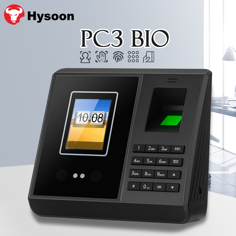 2024, новое устройство Hysoon PC3 для проверки посещаемости, OEM/ODM, биометрическое Распознавание отпечатков пальцев, веб-камера, дверная система контроля доступа