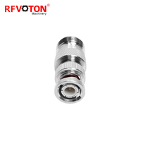 Adaptateur RF en laiton de haute qualité 50 Ohms, connecteur BNC mâle vers N femelle, adaptateurs RF BNC/N-JK, connecteurs coaxiaux RF