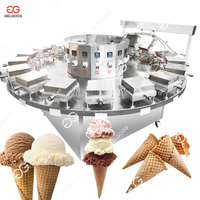 Machine d'emballage industrielle pour cornets de crème glacée, machine d'emballage automatique pour cornets de crème glacée, petite machine d'emballage pour cornets de crème glacée