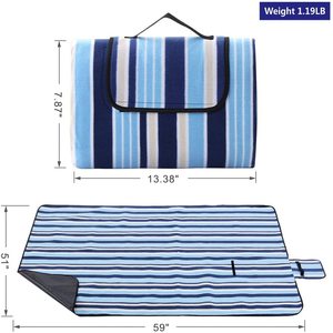 A granel en estadio MOQ bajo tres capa engrosada manta de Picnic playa <span class=keywords><strong>al</strong></span> aire libre de la familia - Product Image 2