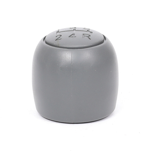 Polaina de cuero PU gris para coche, perilla de cambio de marchas para <span class=keywords><strong>FIAT</strong></span> <span class=keywords><strong>PANDA</strong></span> 500 500C 2003-2012 A17458 7177505 - Product Image 1