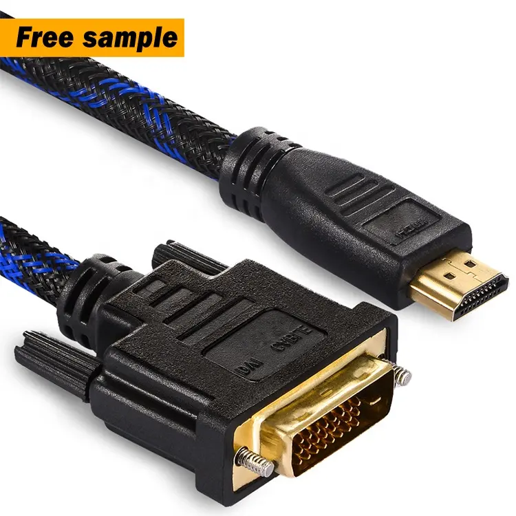 Best selling 1080P computer TV connection conversion cable 3 meters can be two-way conversion hdmi to dvi cable