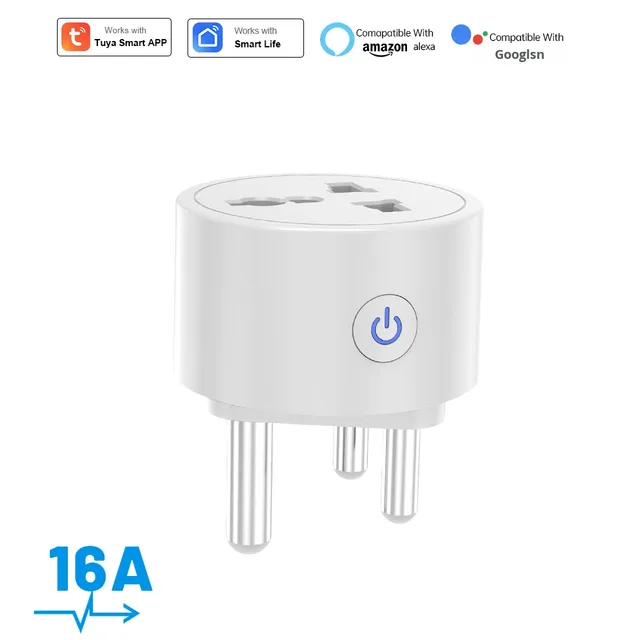 SXIWGH South Africa Tuya Smart Socket Multi-Function Universal Travel Socket ODM WiFi Control Power Plug Metering OEM Factory