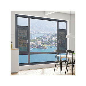 Cửa Sổ Khung nhôm toàn cảnh-Đường ngắm không Khung & tùy chọn kính tùy chỉnh | Mở 90 ° để xem - Product Image 4