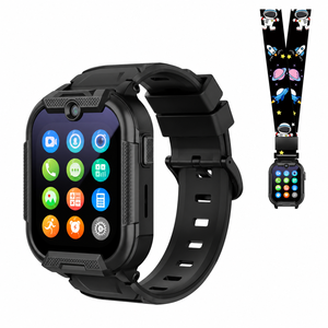 <span class=keywords><strong>Smartwatch</strong></span> 4G per Bambini con SIM, GPS, Videochiamata, Fotocamera, SOS, Impermeabile, con Laccetto per Ragazzi e Ragazze - Product Image 3