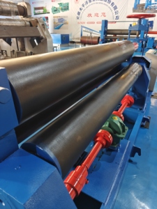 Machine à cintrer les tôles <span class=keywords><strong>hydraulique</strong></span> à 3 rouleaux W11-8x2000, petite machine à cintrer les tôles, CE - Product Image 3