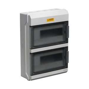 Ce WSPN-24 IP66 24 cách 380*273*110 mét PC + ABS Waterpoof hai tầng nhựa Điện phân phối IP65 Hộp nối - Product Image 2