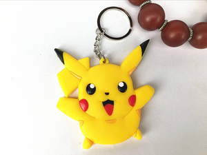 Q Y Cute <b>Anime</b> Cartoon Metal PVC <b>Keychain</b> for Women Girls Key Ring Accessories Cartoon Squirtle Pika Plane Two-Sided Handbag Pe - Product Image 1