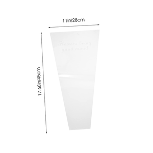 <span class=keywords><strong>Film</strong></span> OPP élégant et stylé pour emballer des fleurs, rouleau de 50 cm, accessoire décoratif parfait pour les fêtes - Product Image 5