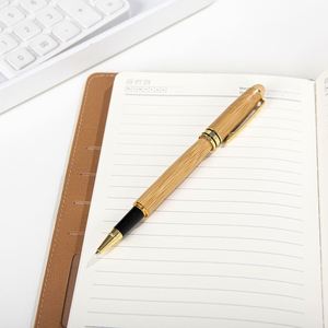 New Arrival Eco-Friendly Bamboo Gift Set with Custom Logo Pen Bamboo Cup <b>A5</b> <b>Notebook</b> for Promotional Use Thread Sewing Binding - Product Image 4