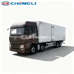 FAW JH6 8X4 30 tonnes Fourgon frigorifique pour le transport de produits alimentaires, véhicule/camion frigorifique, prix pour le transport de glace - Product Image 4