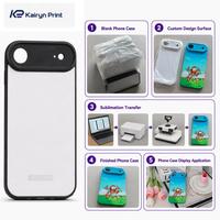 Coque de téléphone vierge en TPU pour sublimation, mini 3D, transfert sous vide, antichoc, pour iPhone Samsung, personnalisable