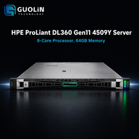 Servidor en Rack HPE ProLiant DL360 Gen11 4509Y 1U Optimizado para Virtualización, Alojamiento en la Nube y Servidor de Cargas de Trabajo Empresariales