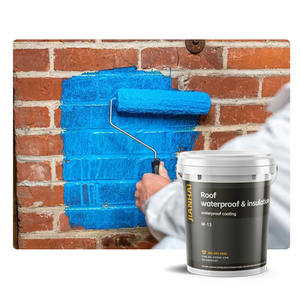 Revêtement imperméable isolant thermique en acrylique W13 pour toits métalliques, murs extérieurs et bâtiments - <span class=keywords><strong>Peinture</strong></span> liquide écologique - Product Image 4
