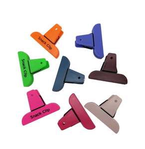 Multiple colors and sizes chip bag clips plastic clips bag clips for food