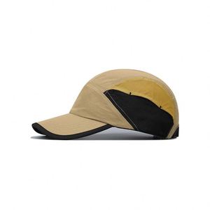 Gorra de Correr de Lona de Secado Rápido Impermeable de 5 Paneles al por Mayor, Diseño Personalizado, Gorra de Verano para Deportes al Aire Libre y Campamento - Product Image 6