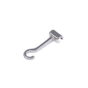 Display <b>Hook</b> 100 Mm Chrome Plated Metal <b>Wall</b> Mount Industrial Style - Product Image 1