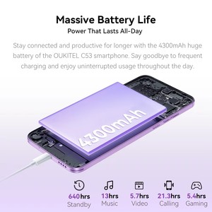 Smartphone Oukitel <span class=keywords><strong>C53</strong></span> con Batteria da 4300mAh, Fotocamera Posteriore da 13MP, 4GB RAM + 64GB ROM, Display da 6.6", Telefono Android 14.0 - Product Image 6