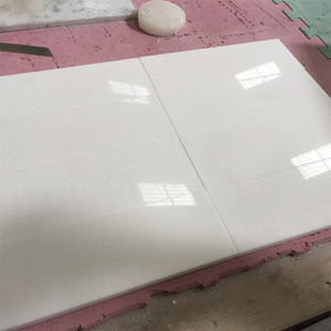 Carrelage en marbre blanc chinois, pierre naturelle, taille personnalisée, Grèce, marbre blanc pur Thassos, prix des carreaux de marbre blanc pour sols et murs - Product Image 1