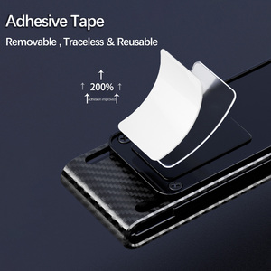 Doppio <span class=keywords><strong>numero</strong></span> di auto montato scheda Mobile luminoso ABS targa del <span class=keywords><strong>telefono</strong></span> popolare accessorio interno per numeri di parcheggio temporanei - Product Image 4