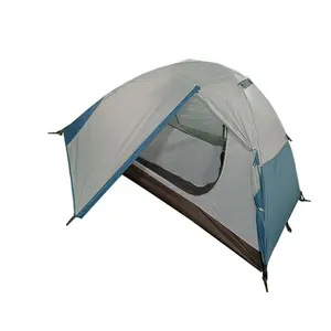 핫 세일 좋은 품질 폴리 에스테르 방수 텐트 캠핑 야외 2 인용 휴대 쉬운