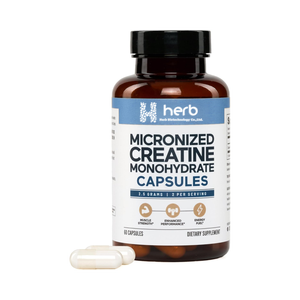 OEM/ODM Private Label Pre-Workout Muscle-building Supplement 100% Pure <b>Creatine</b> Monohydrate Capsules Boosts Strength - Product Image 1