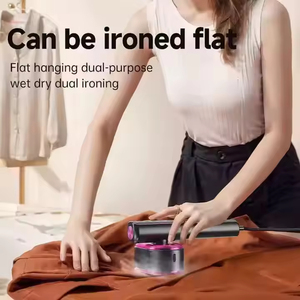 Plancha de vapor portátil mini de 1200 vatios con pantalla táctil LCD, plancha de vapor de mano para el hogar y viajes. - Product Image 5