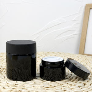 เหยือกแก้วแบบเข้มข้นทรงกลมสีขาวใสทนต่อเด็กสีดำ - Product Image 6