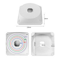 Boîtier en plastique pour caméra CCTV, boîte en PVC, boîte de jonction, usine OEM