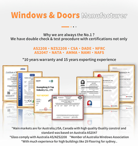 Dtop as2047 as2208 nhôm tay hoạt động cửa sổ đáp ứng các yêu cầu của Úc Swing mở cửa sổ cho ngôi nhà - Product Image 3