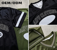 Maillot de football d'été personnalisé de haute qualité, coupe ample, séchage rapide, 100 % polyester tricoté, col en V, avec impression de lettres pour homme