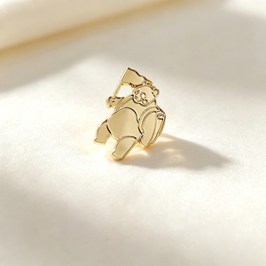 Broche de metal de aleación de zinc personalizado con esmalte, pin de solapa con logotipo personalizado, pin de esmalte duro para regalo o recuerdo. - Product Image 6