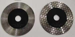 Endüstriyel 125mm 5in sıcak basın sinterlenmiş elmas testere bıçağı sert porselen mermer seramik karo taş için 45 derece kesme diski - Product Image 2